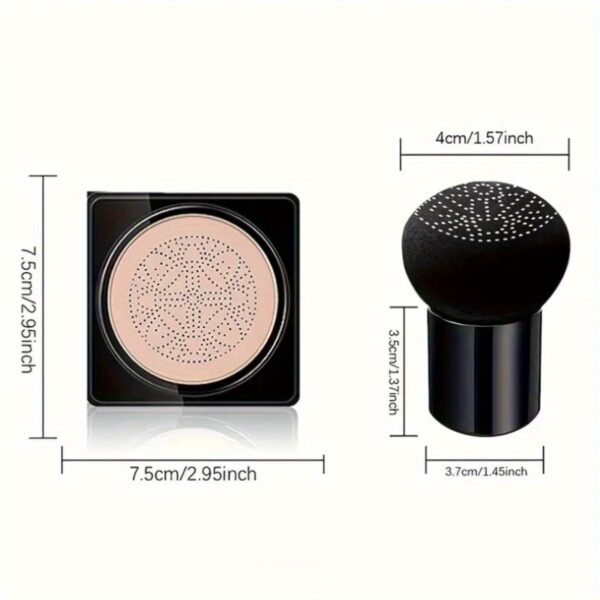 2pcs CC Cream Mushroom Air Cushion Puff - Image 5